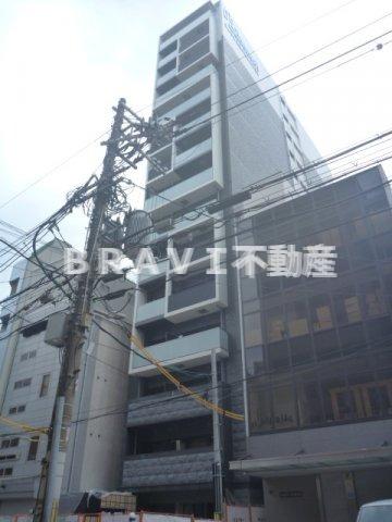 建物外観　【プレサンス心斎橋ニスト】きれいな外観です