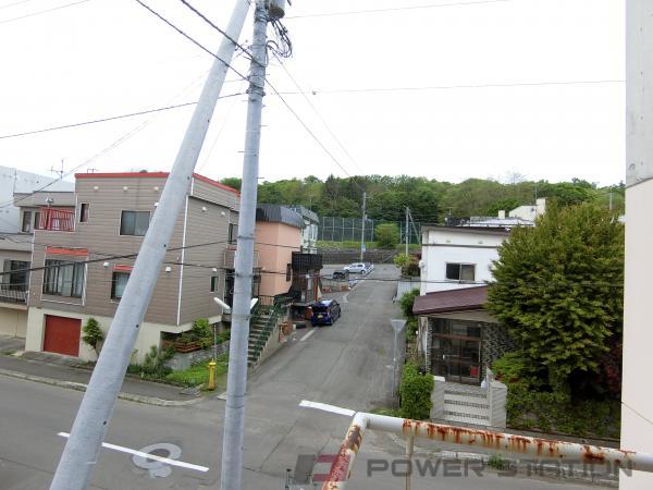 【小樽市花園のマンションの眺望】