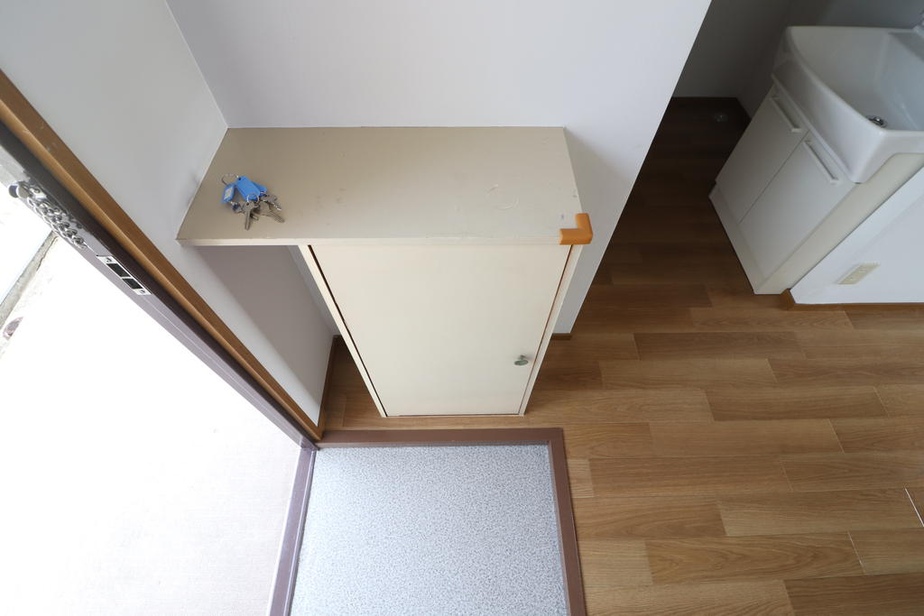 玄関　シューズクローゼット付きです