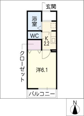 ベルデュール稲上の間取り