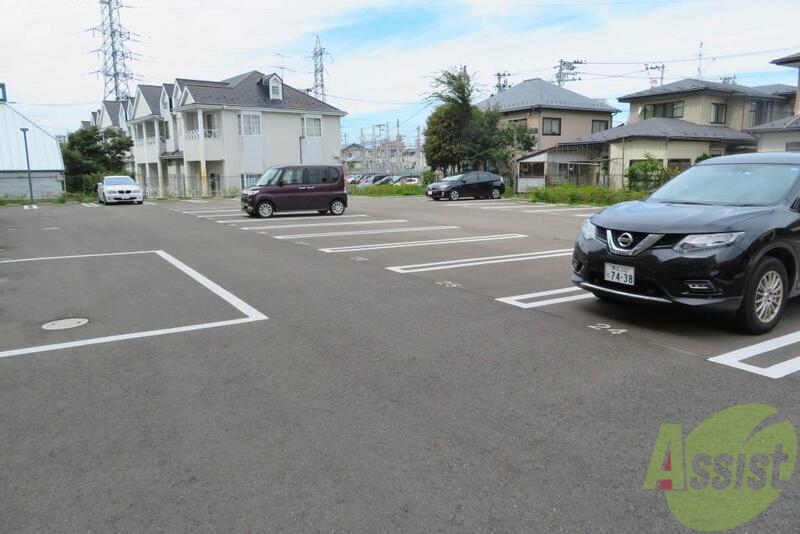 【仙台市太白区郡山のマンションの駐車場】