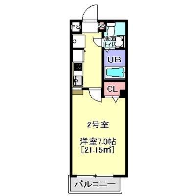 プリモクラッセ登戸の間取り