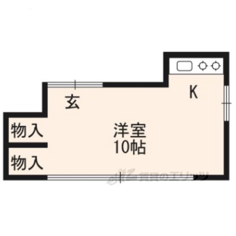 井山アパートの間取り