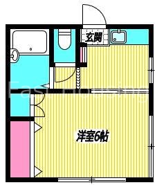 東京都中野区新井３（アパート）の賃貸物件の間取り
