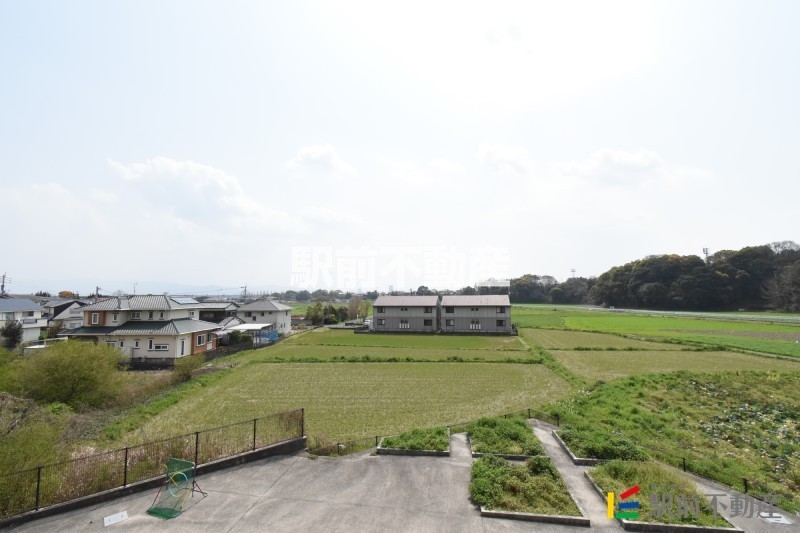 【鳥栖市村田町のマンションの眺望】