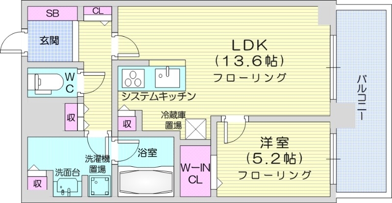 ONE札幌ステーションタワーの間取り