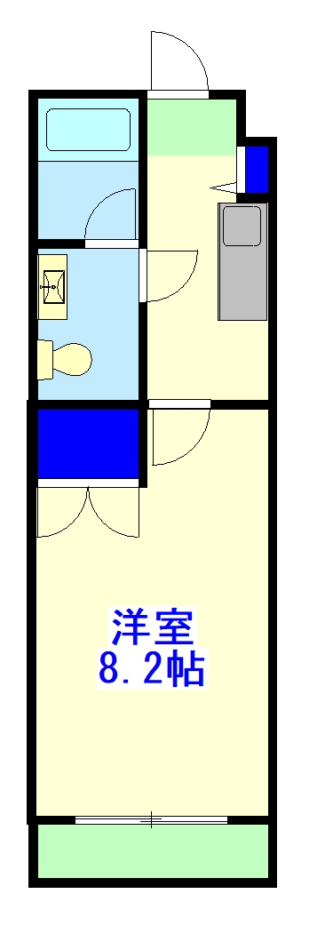 ＪＲ京葉線 舞浜駅 徒歩26分 3階建 築19年の間取り写真