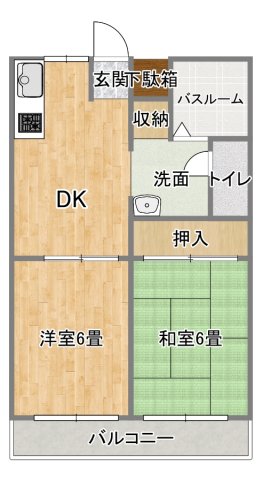スプリングコートの間取り
