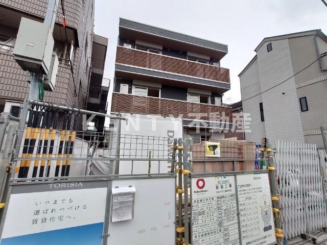 【川崎市川崎区昭和のアパートの建物外観】