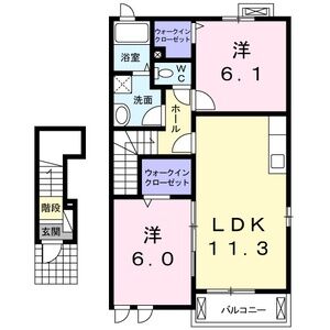 さつき1112の間取り