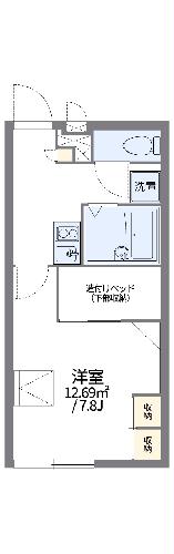 レオパレス亀崎IIの間取り