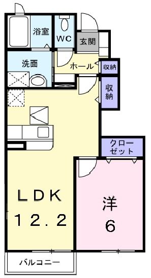 セレノ八島台IIの間取り