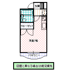 【トキワビルの間取り】