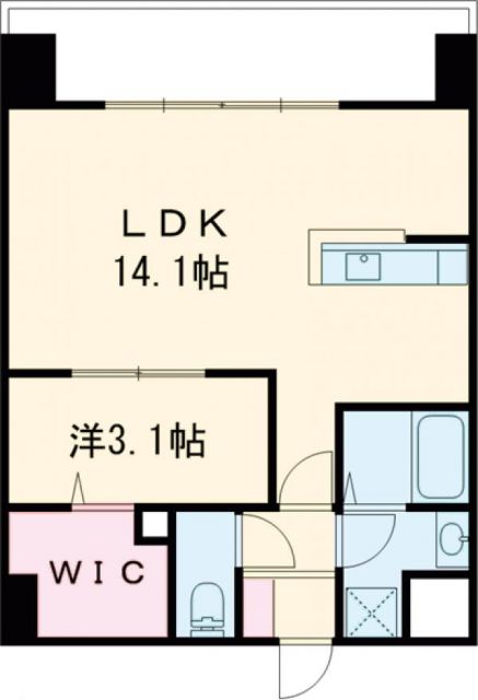 クロノス39京町本丁の間取り