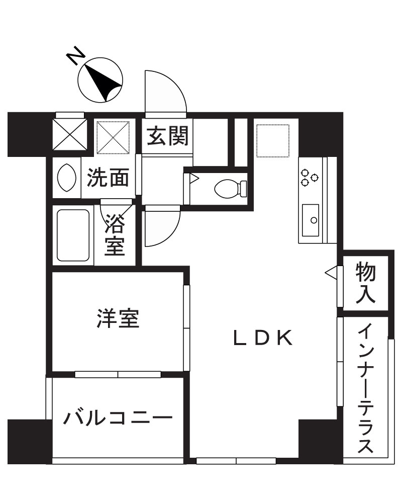 セシーズイシイ3の間取り