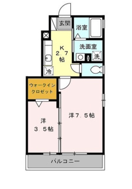 ファミーリエCの間取り