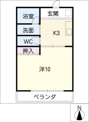 サンライト北島の間取り