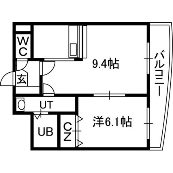 ＨＹＤＥ　ＰＡＲＫの間取り