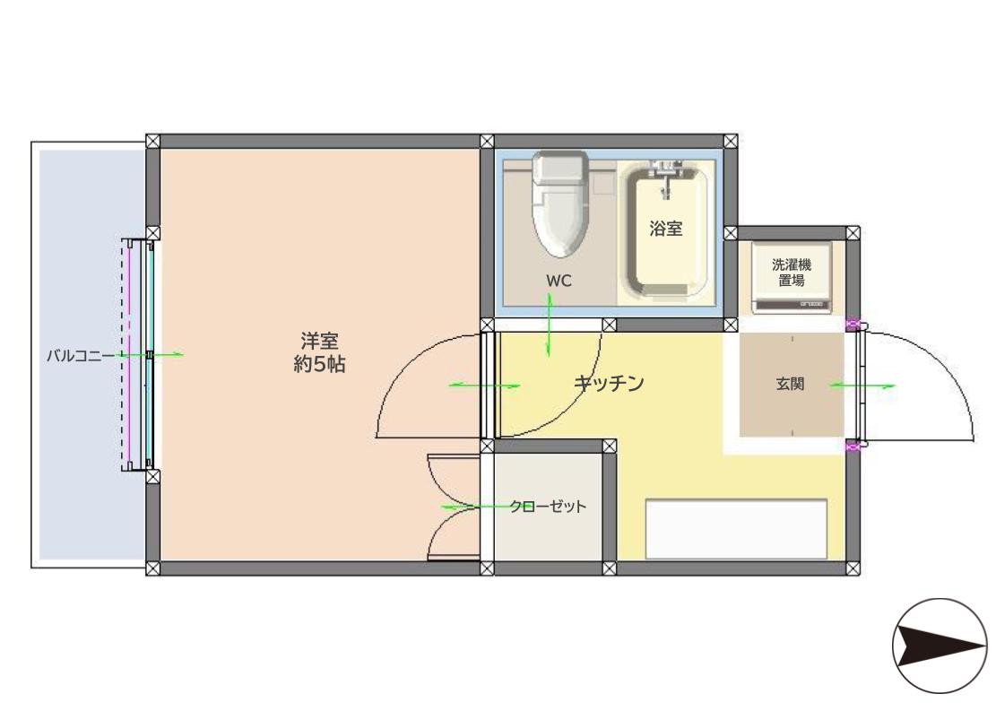 アイシーハウス中町の間取り