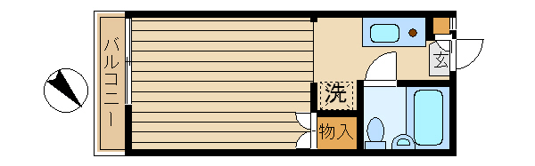 イトーハイツ江古田の間取り