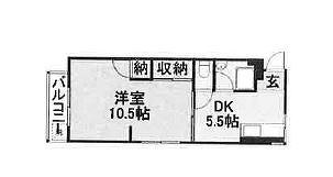 中野コーポラスの間取り