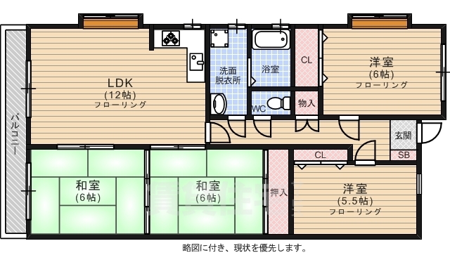 第3小石原ビル（KHビル）の間取り