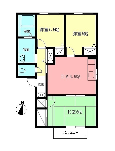 リバーサイドピアIの間取り