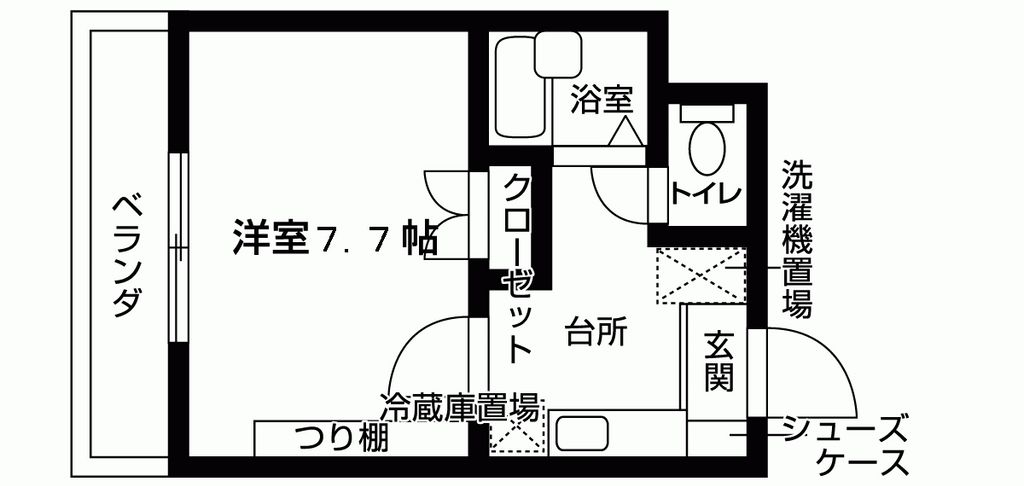 ウィルトゥース瑞穂の間取り