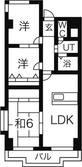 サンケンユームの間取り