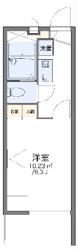 レオパレス雅の間取り