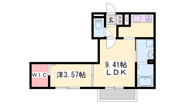 クロス52の間取り