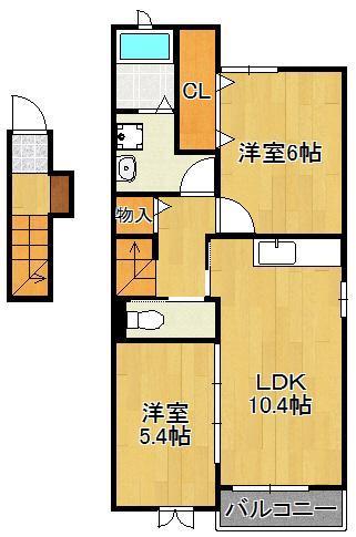 メゾンウィズIの間取り