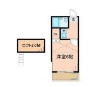 渋谷区元代々木町のアパートの間取り