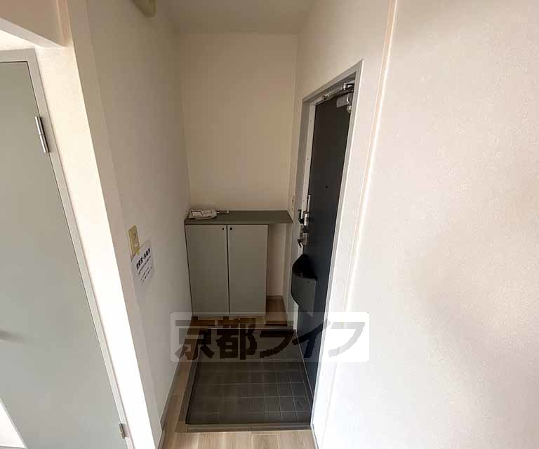 玄関　シューズＢＯＸが備え付けてあります。