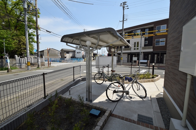 その他共有部分　駐輪場もバッチリ