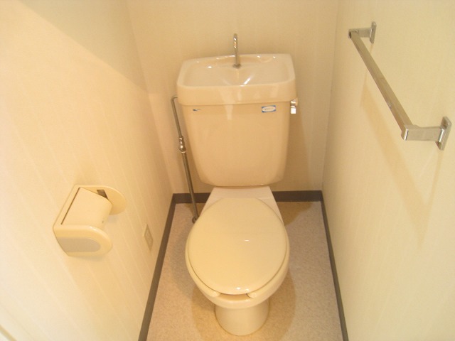 トイレ　同物件別号室の写真