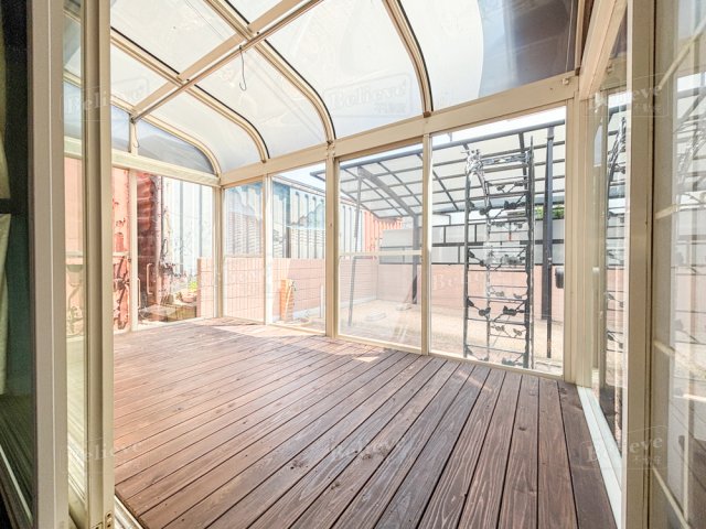 バルコニー　陽当たり良好なバルコニーです♪