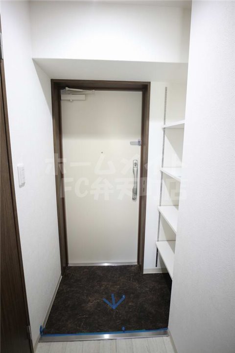 玄関　明るい玄関です