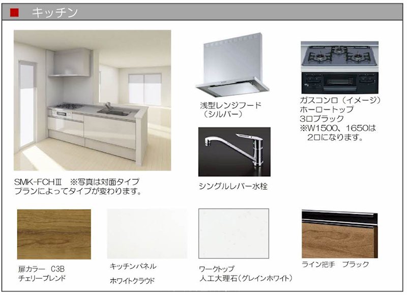 キッチン　※リフォーム工事中の為イメージ。現況優先