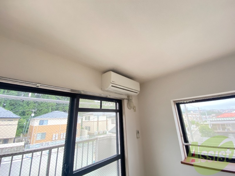 その他設備　エアコンが付いているので夏も冬も快適ですね～