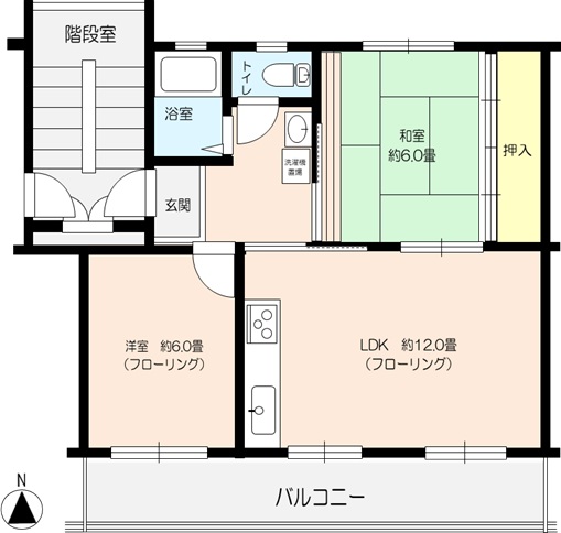 高洲三丁目住宅3—4—18_間取り_0