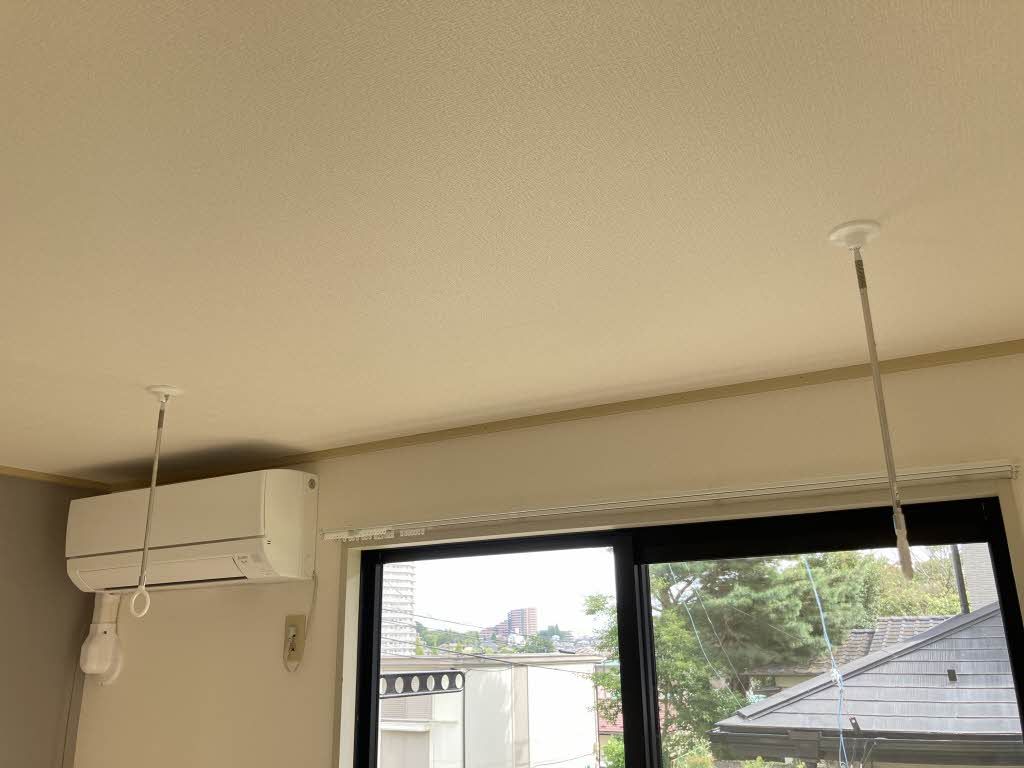 その他設備　室内物干し