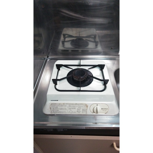 キッチン　ガスコンロ１口