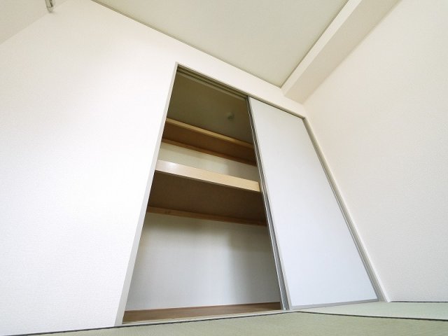 収納　十分な収納スペースがあります