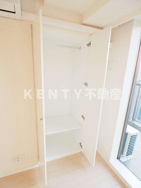 収納　大きなスペースがあり、収納には困りません