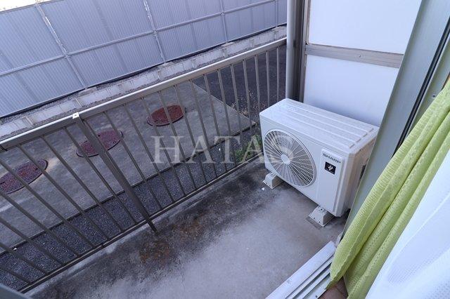 バルコニー　同物件別部屋です。