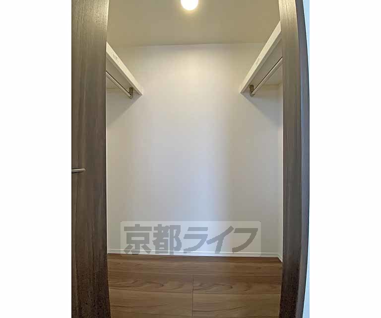 収納　ウォークインクローゼットです。