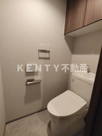 トイレ　ゆったりとした空間のトイレです