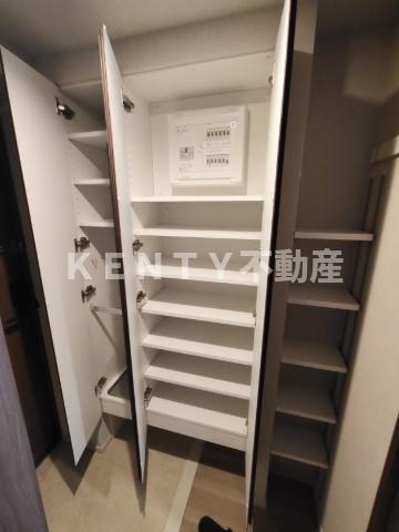 収納　ちょっとした収納スペースも充実しています