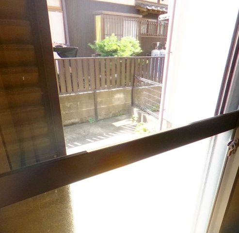 バルコニー　1Fのお部屋になります。